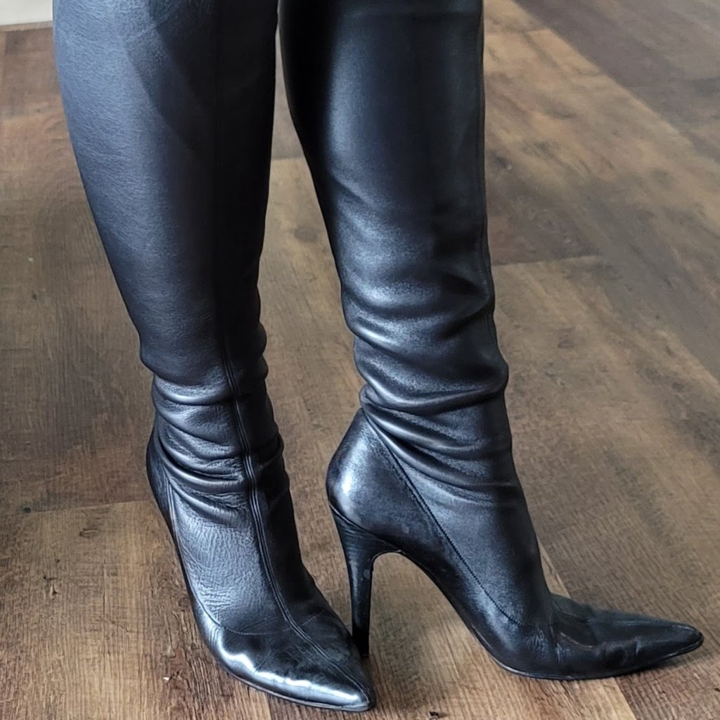 St. John Stretch Leather Boot